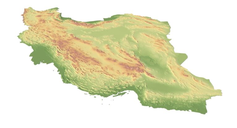Iran model C4D OBJ STL