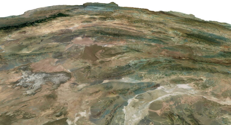 Iran 3D model in C4D format