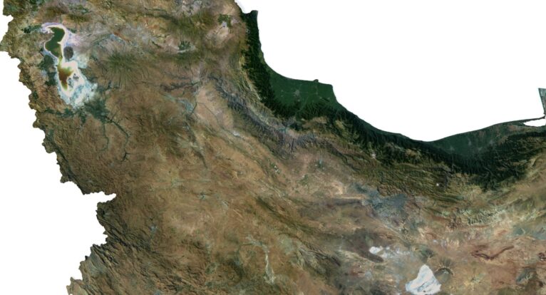 Iran 3D map