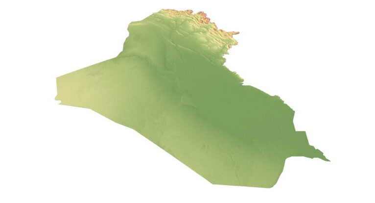 Iraq model C4D OBJ STL
