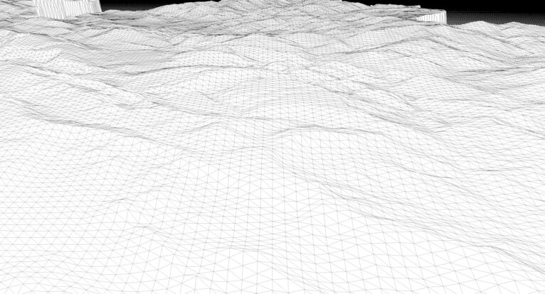 Detailed 3D model of Iraq relief