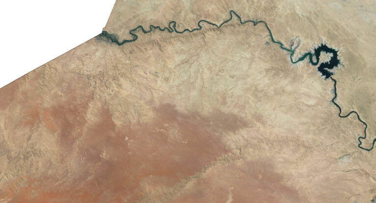 Iraq 3D elevation model