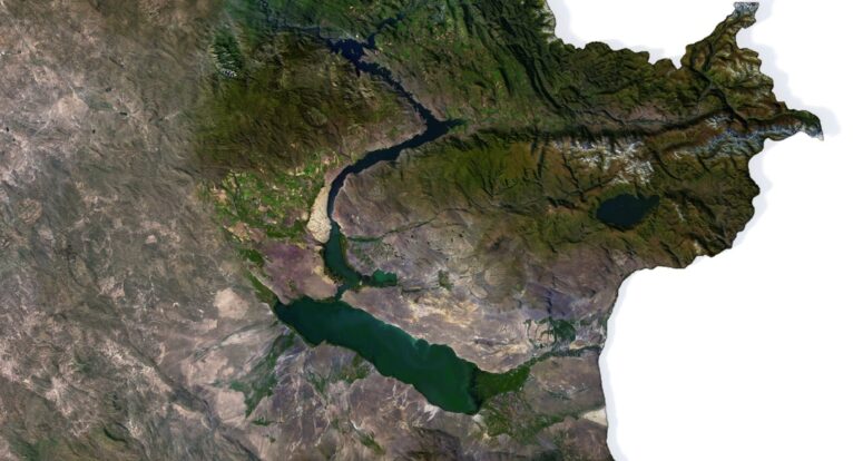 Kazakhstan terrain