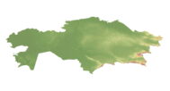 Kazakhstan 3D model in C4D format