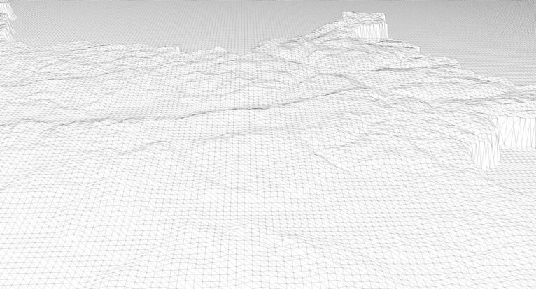 3D map of Kazakhstan topography