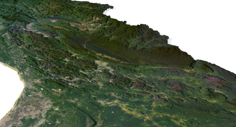 Laos map