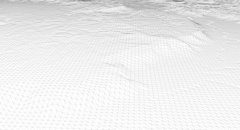 3D terrain model of Laos