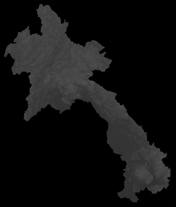Laos DEM Laos DEM