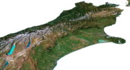 New Zealand map