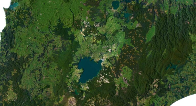 New Zealand 3D elevation model