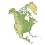 Buy 3D models of North America terrain