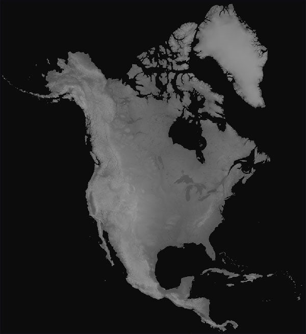 North America DEM North America DEM