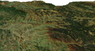 Romania 3D model in C4D format