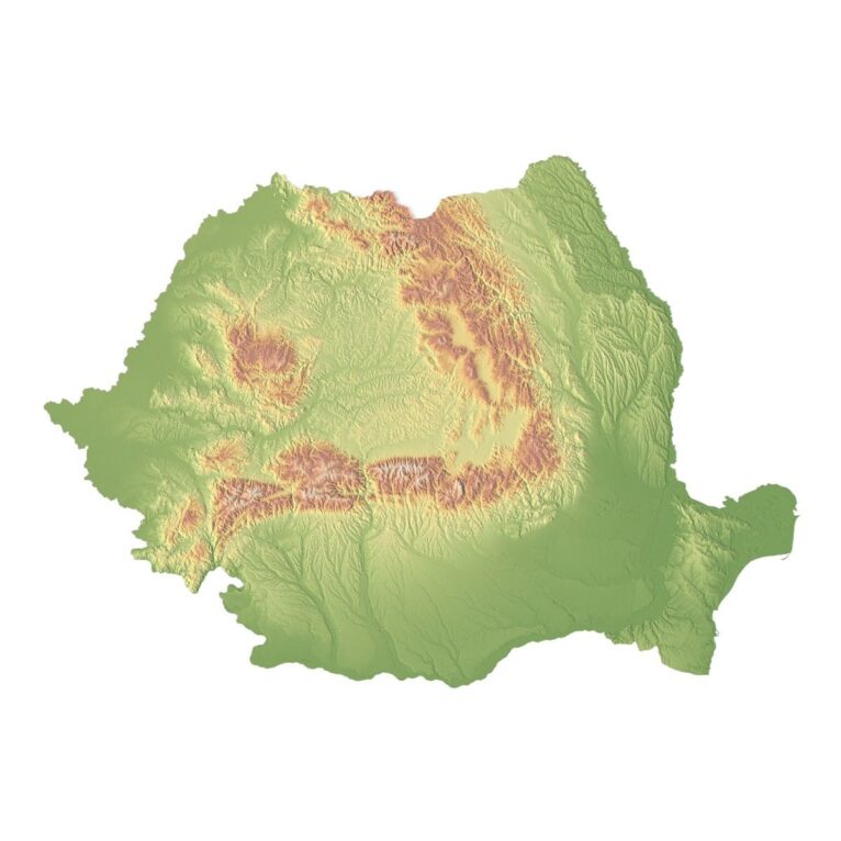 Romania 3D model
