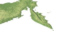 OBJ 3D model of Russia terrain