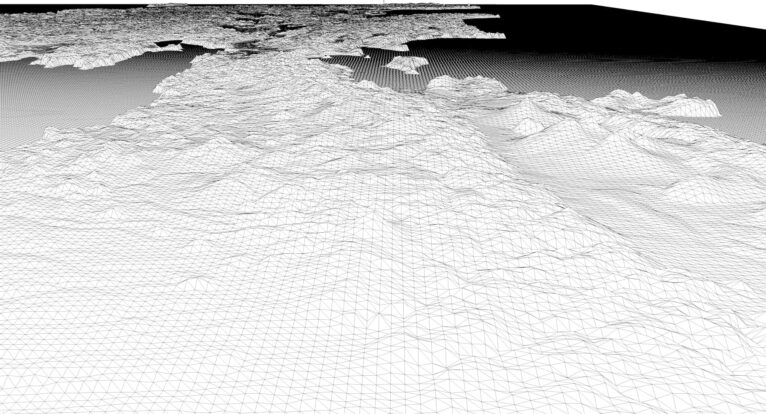 STL 3D model of Russian Federation relief