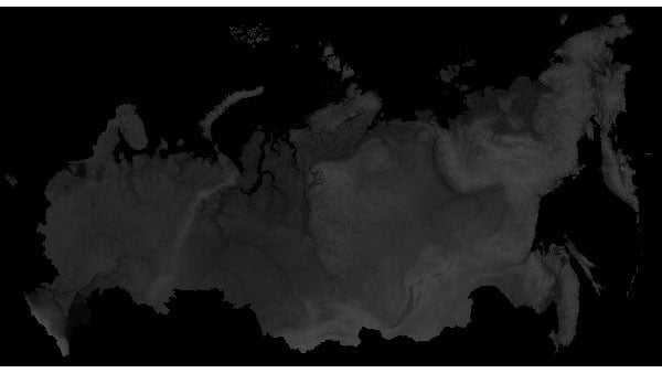 Russian Federation DEM Russian Federation DEM