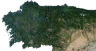 Spain map 3d model