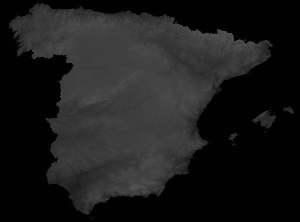 Spain DEM Spain DEM