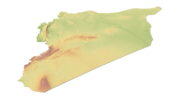 Syria 3D model in C4D format