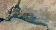 Syria 3D elevation model
