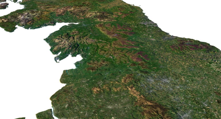 United Kingdom 3D model in C4D format
