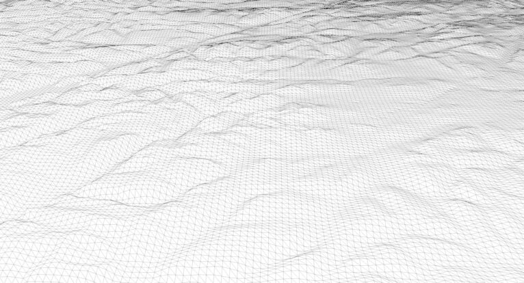 Detailed 3D model of United Kingdom relief