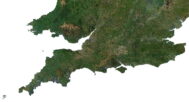 United Kingdom 3D map