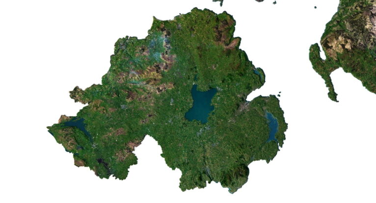 United Kingdom 3D elevation model