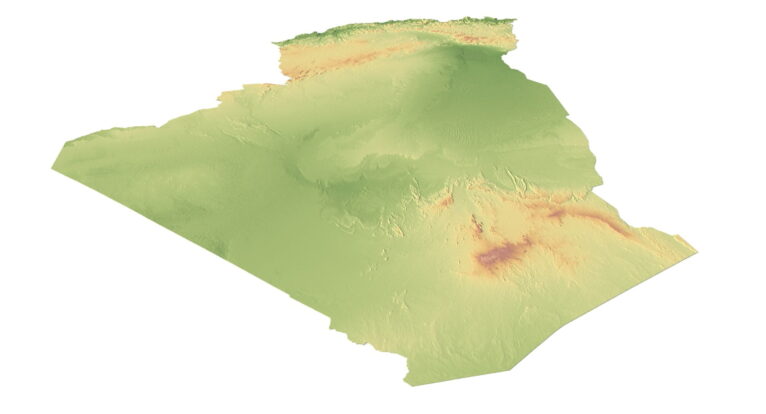 Algeria map
