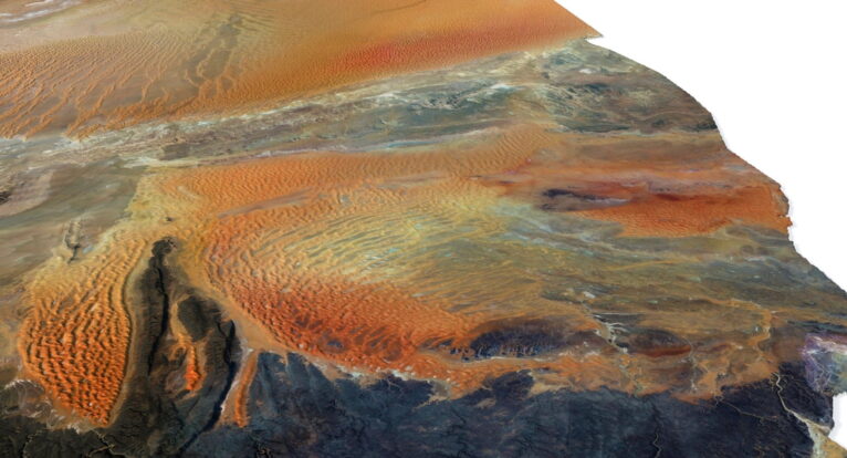 Buy 3D models of Algeria terrain