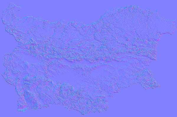 Bulgaria Normal Map Bulgaria Normal Map
