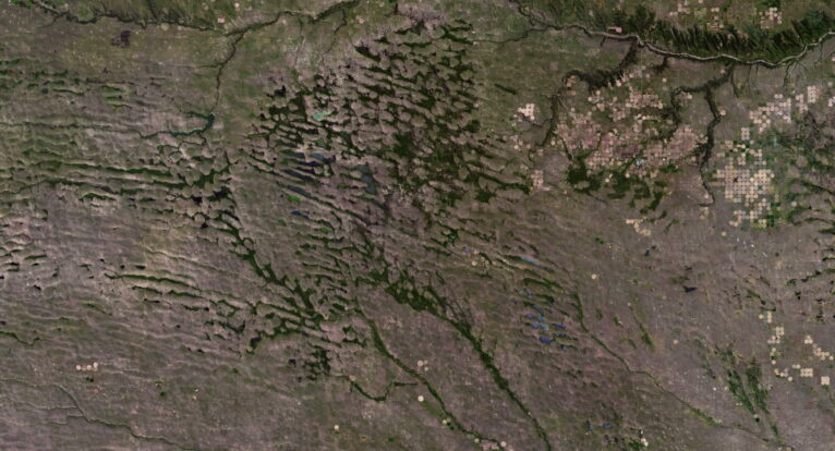 Nebraska 3D map