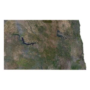 North Dakota 3D model
