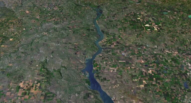 North Dakota 3D model in C4D format