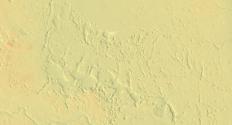 North Dakota 3D elevation model