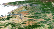 North Korea terrain