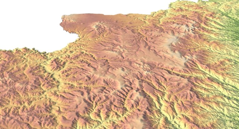 North Korea map