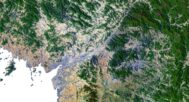 North Korea relief map