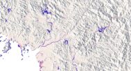 North Korea 3D elevation model