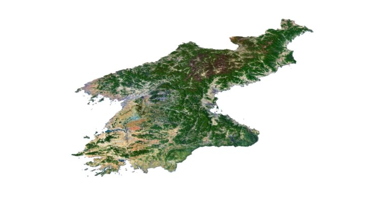 Map of North Korea