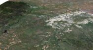 Topographic map South Dakota