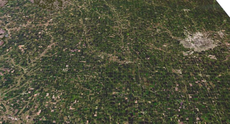 South Dakota map