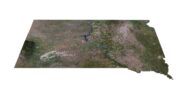 South Dakota 3D elevation model