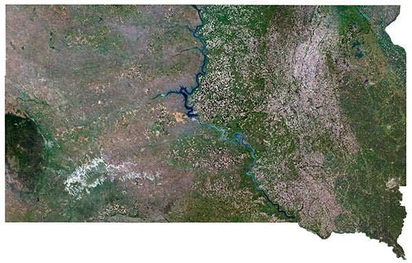 South Dakota Satellite South Dakota Satellite