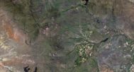 Topographic map Wyoming
