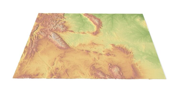 Wyoming 3D model C4D OBJ STL