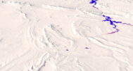 Detailed 3D model of Wyoming's relief