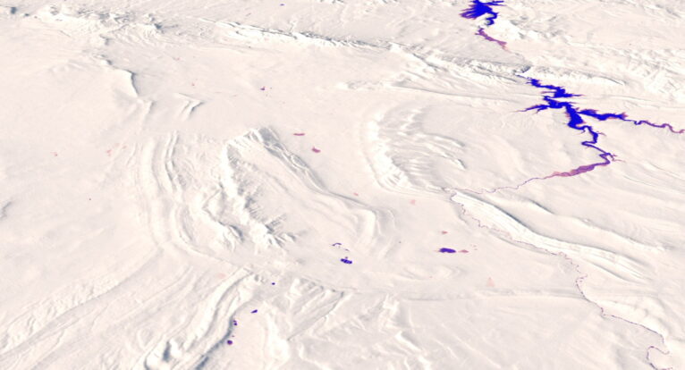 Detailed 3D model of Wyoming's relief