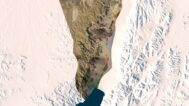 Printable Israel terrain map TIF render for education and projects
